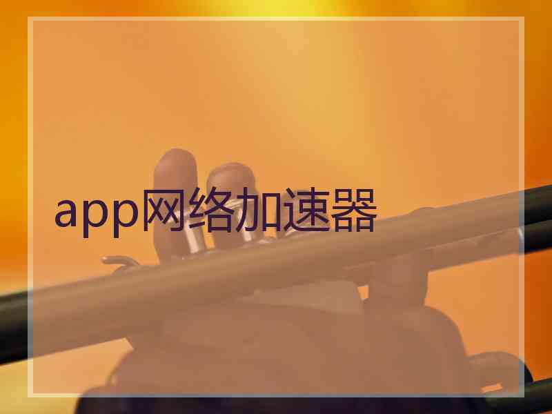 app网络加速器